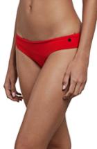 Women's Volcom Simply Seamless Bikini Bottoms - Red