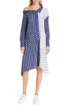 Women's Boss Efioni One-shoulder Asymmetrical Shirtdress