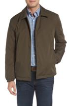 Men's Cole Haan Signature Faux Shearling Lined Jacket - Green