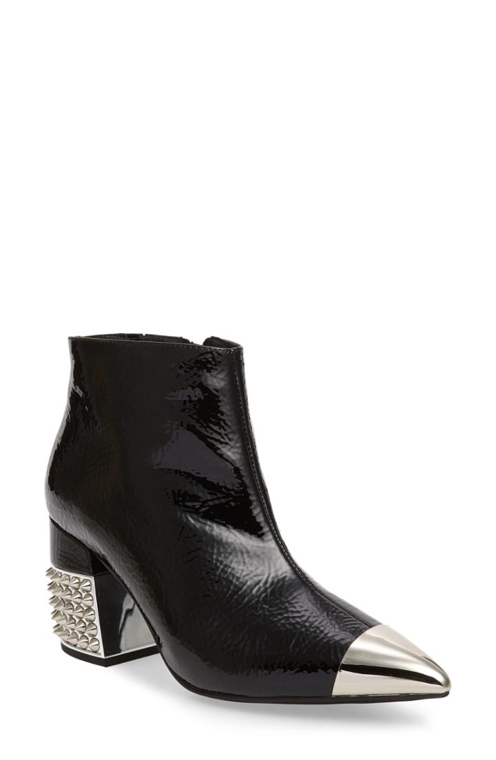 Women's Jeffrey Campbell Final-smt Studded Bootie .5 M - Black