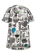 Women's Junya Watanabe Vegetable Print Dress - Grey