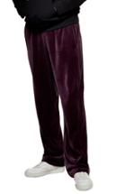 Men's Topman Velour Pants