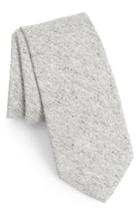 Men's Bonobos Sterling Solid Silk Tie, Size - Grey