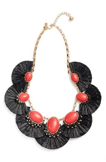 Women's Kate Spade New York Fiesta Fringe Statement Necklace