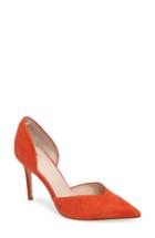 Women's Marc Fisher D 'tammy' D'orsay Pump, Size 6 M - Orange