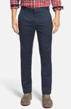 Men's Bonobos 'weekday Warriors' Non-iron Tailored Cotton Chinos X 32 - Blue