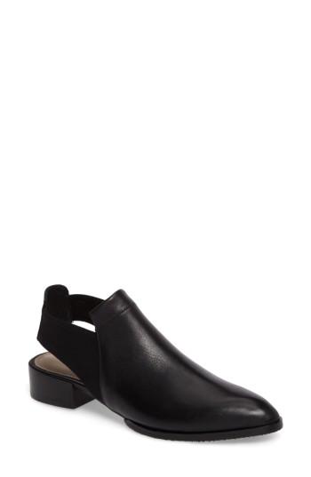 Women's Donald J Pliner Geenie Slingback Short Bootie .5 M - Black