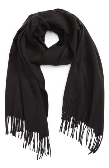 Men's Topman Fargo Scarf, Size - Black