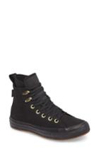 Women's Converse Chuck Taylor All Star Waterproof Sneaker Boot .5 M - Black