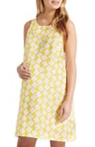 Women's Madderson London 'hattie' Daisy Jacquard Maternity Shift Dress