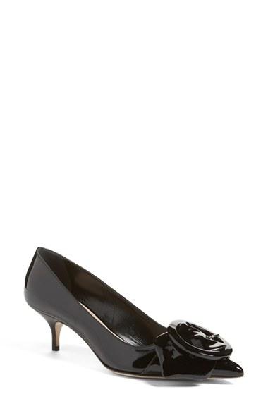 Women's Miu Miu Pointy Toe Buckle Pump