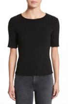 Women's Simon Miller Preston Rib Knit Tee - Black