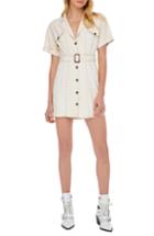 Women's Astr The Label Freehand Shirtdress - Ivory
