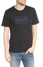 Men's Nike Sb Thin Lines Graphic T-shirt - Black