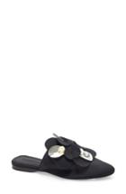 Women's Mercedes Castillo Corella Embellished Slide Sandal M - Black