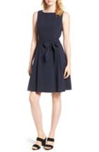 Women's Anne Klein Seersucker Fit & Flare Dress