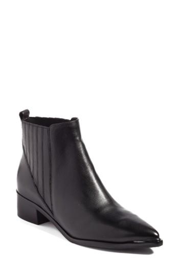 Women's Marc Fisher Ltd Yommi Chelsea Bootie .5 M - Black