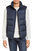 Men's The North Face Nuptse Water Repellent Down Vest, Size - Blue