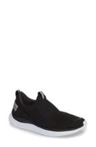 Women's Hoka One One Hupana Knit Jacquard Slip-on Running Shoe M - Black