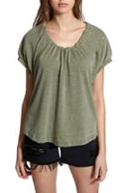 Women's Sanctuary Sundance Tie Back Top, Size - Green