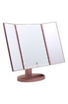 Impressions Vanity Co. Touch Trifold Xl Dimmable Led Makeup Mirror, Size - Champagne Gold