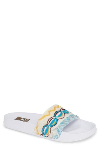 Men's Puma X Coogi Leadcat Slide Sandal M - White