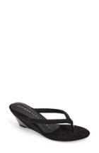 Women's Athena Alexander Roseli Wedge Sandal M - Black