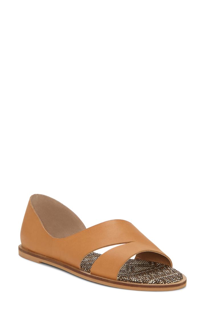 Women's Lucky Brand Felicitas Flat Sandal M - Brown