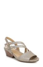 Women's Naturalizer Gigi Metallic Sandal M - Grey