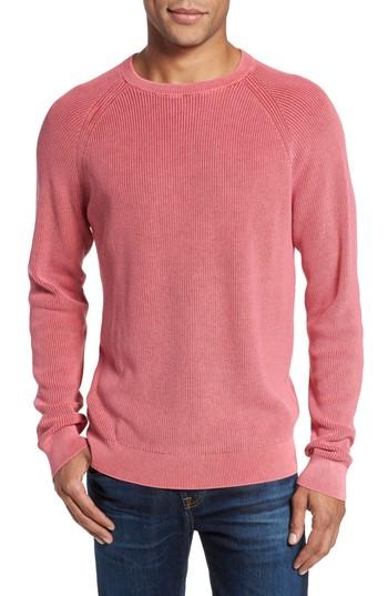 Men's Nordstrom Men's Shop Crewneck Sweater, Size - Red