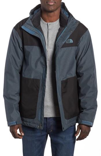 Men's The North Face Fordyce Triclimate 3-in-1 Waterproof Jacket, Size - Blue