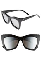 Women's Le Specs Kick It 54mm Sunglasses - Black