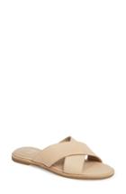Women's Eileen Fisher Cape Slide Sandal M - Beige
