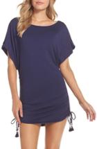 Women's Lucky Brand Hidden Gem Cover-up Tunic Dress - Blue