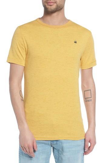 Men's G-star Raw Correct Unstand T-shirt, Size - Orange