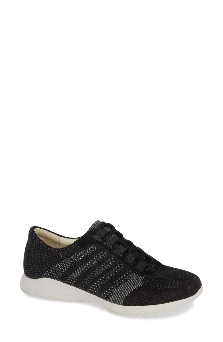 Women's Dansko Adrianne Sneaker .5-10us / 40eu M - Black