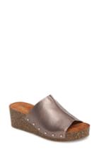 Women's Tory Burch Metal Miller Flip Flop .5 M - Brown