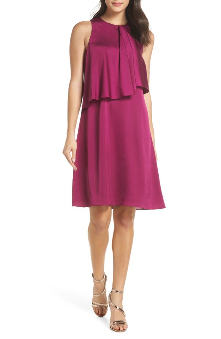 Women's Fame And Partners The Georgie Shift Dress - Purple