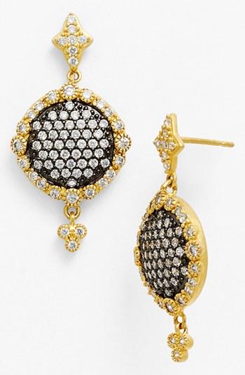 Women's Freida Rothman Disc Drop Earrings