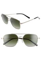 Women's Diff Ace 56mm Aviator Sunglasses - Silver/ G15 Gradient