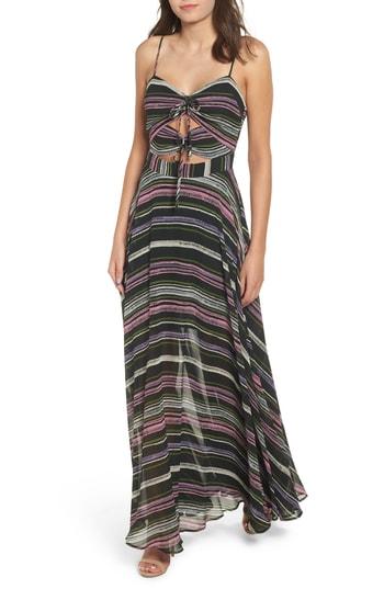 Women's Wayf Chelsea Knot Maxi Dress - Black