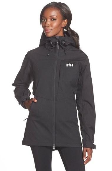 Women's Helly Hansen 'paramount' Water Repellent Softshell Parka