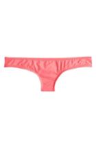 Women's J.crew Hipster Bikini Bottoms - Pink