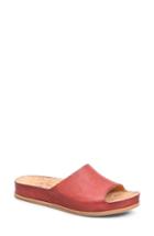 Women's Kork-ease 'tutsi' Slide Sandal M - Red