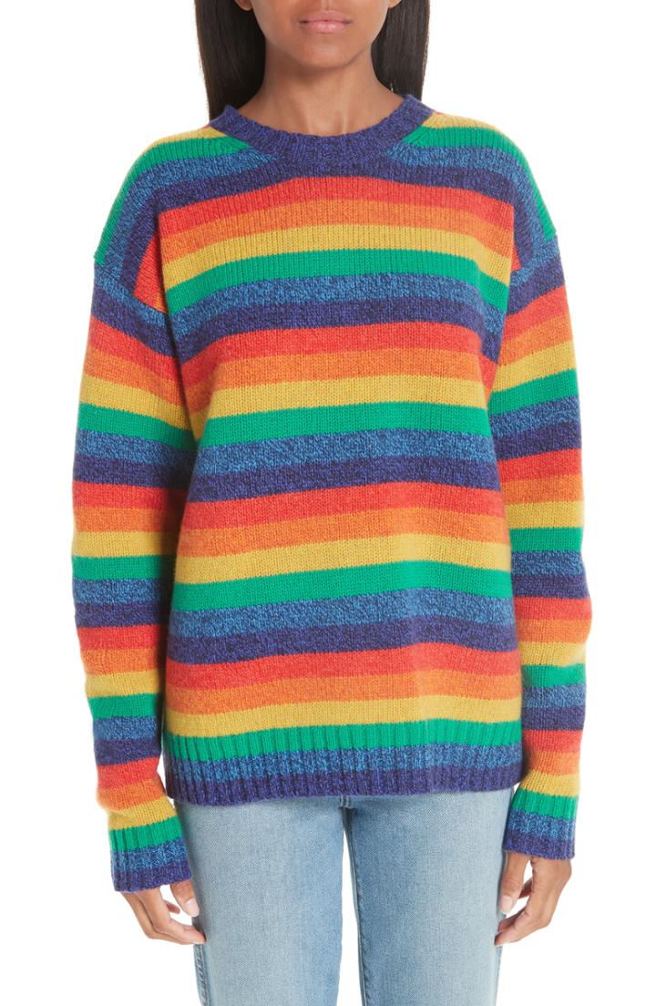 Women's Acne Studios Rainbow Sweater