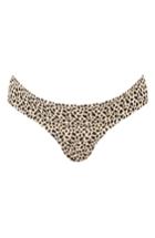 Women's Topshop Leopard Maternity Bikini Bottoms