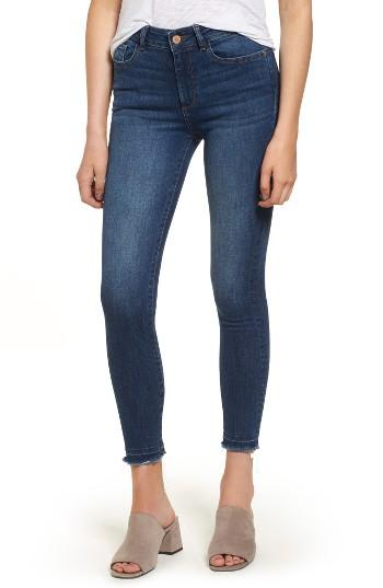 Women's Dl1961 Ryan High Waist Skinny Jeans, Size 24 - Blue