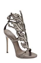 Women's Giuseppe Zanotti 'cruel' Wing Sandal .5 M - Metallic