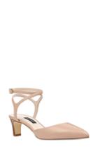 Women's Nine West Abander Wraparound Pump M - Beige