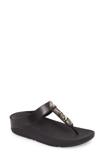 Women's Fitflop Roka Sandal M - Black